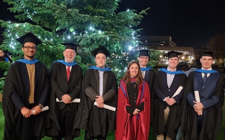 First students conferred with MSc in Cybersecurity